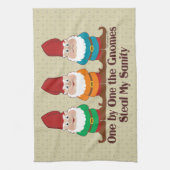 One By One The Gnomes Kitchen Towel (Vertical)