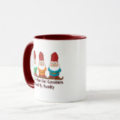 One By One The Gnomes Mug (Front Left)