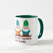 One By One The Gnomes Mug (Front Right)