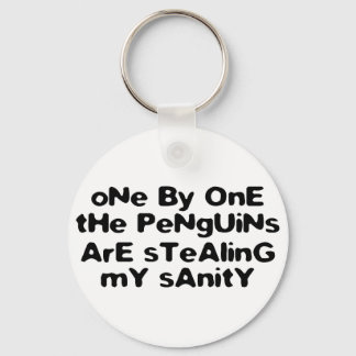 One by one the penguins stealing my sanity keychain