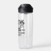 One By One the Raccoons CamelBak Eddy Water Bottle (Back)