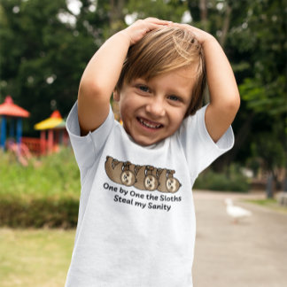 One by One the Sloths Steal my Sanity T-Shirt
