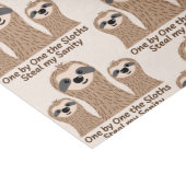 One by One the Sloths Steal my Sanity Tissue Paper (Corner)