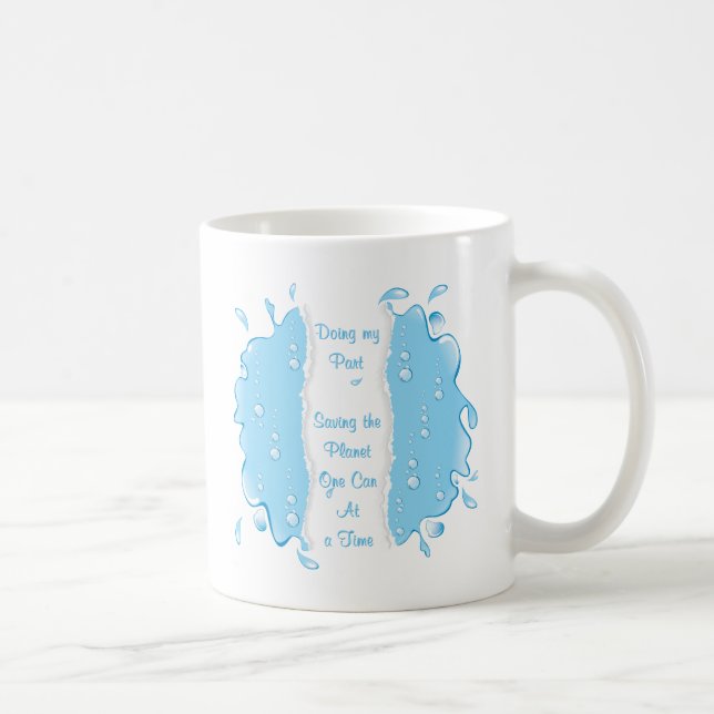 One Can at A time Coffee Mug (Right)