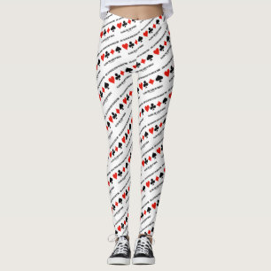 One Can Never Spend Too Much Time Playing Bridge Leggings