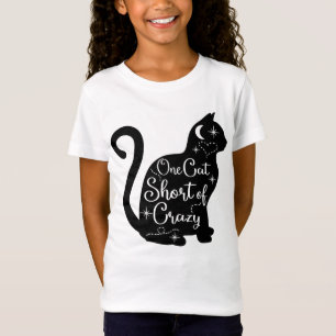 One Cat Short Of Crazy T-Shirt