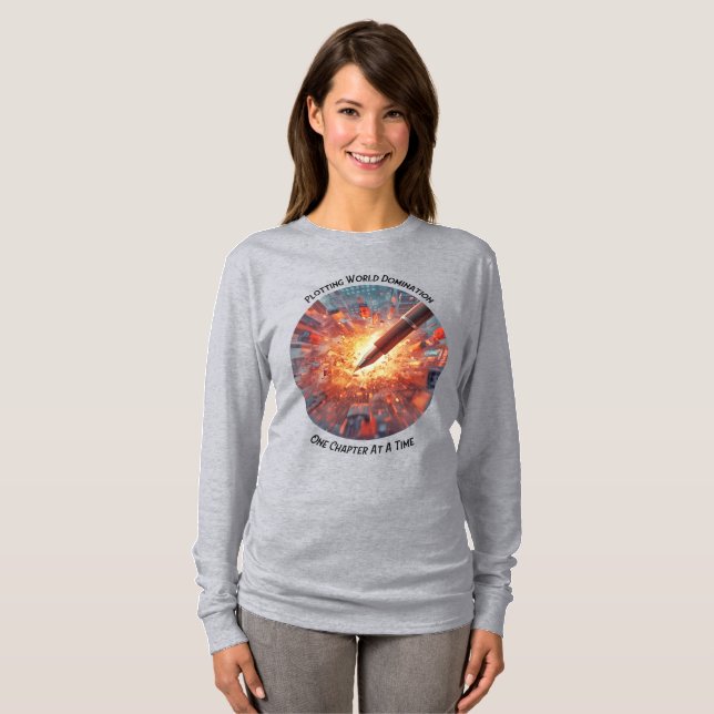 One Chapter At A Time Women Wrtetr's T Shirt (Front Full)