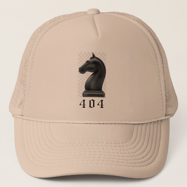One color cap and painted horse (Front)