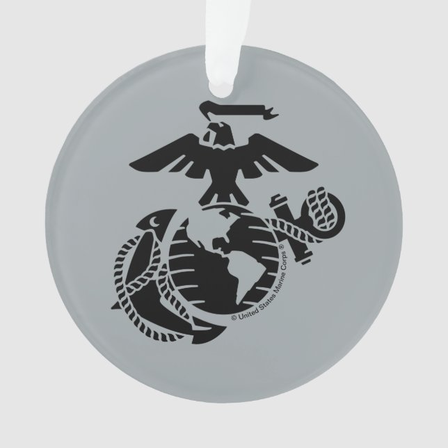 One-Color EGA - Black Ornament (Front)