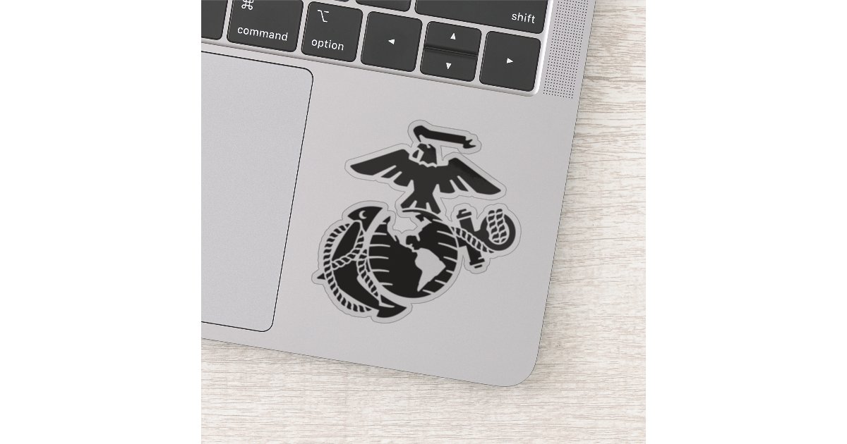 One-Color EGA - Black Sticker | Zazzle.com