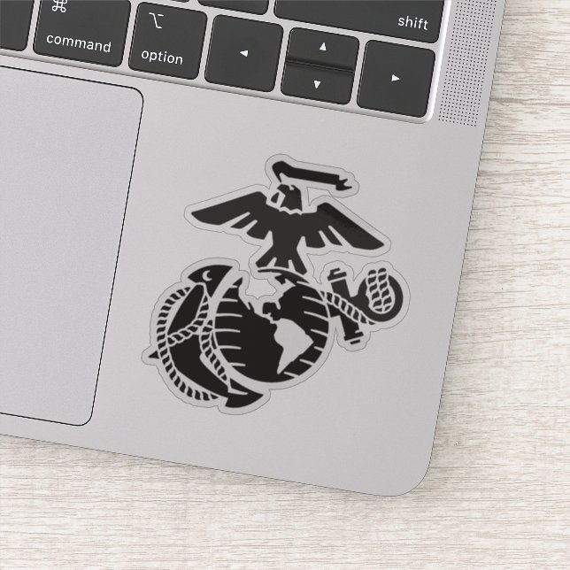 One-Color EGA - Black Sticker (Detail)