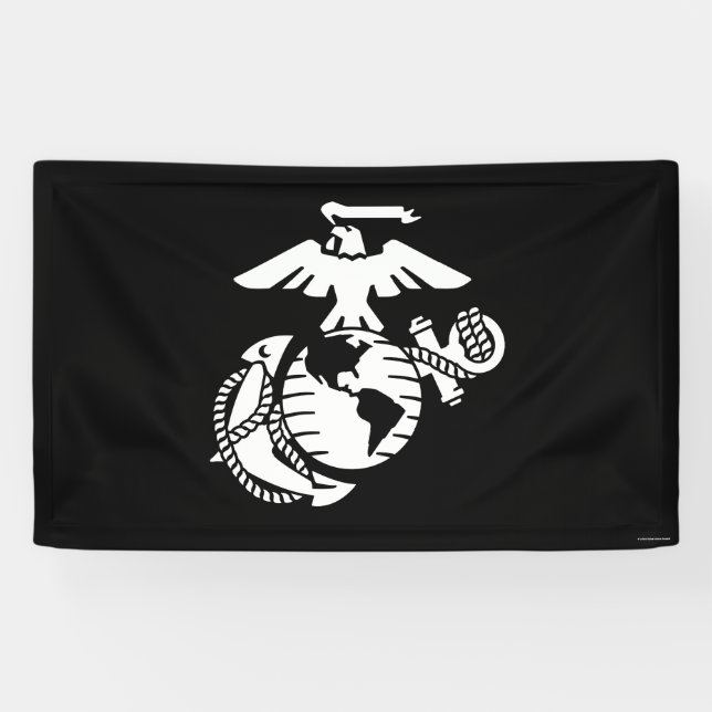 One-Color EGA - White Banner (Horizontal)