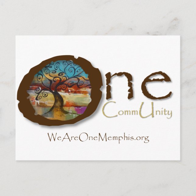 One CommUnity with Bonnie Gravette of Berkana Blue Postcard (Front)