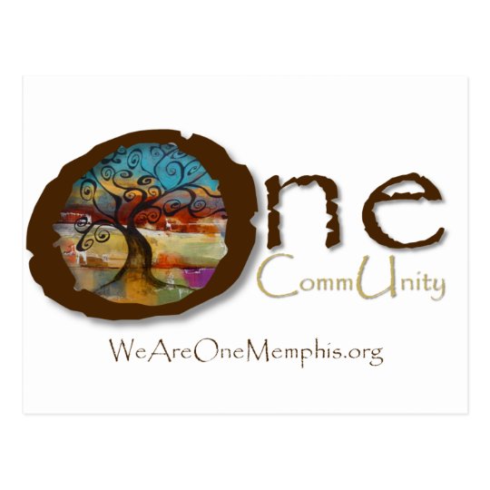 One CommUnity with Bonnie Gravette of Berkana Blue Postcard