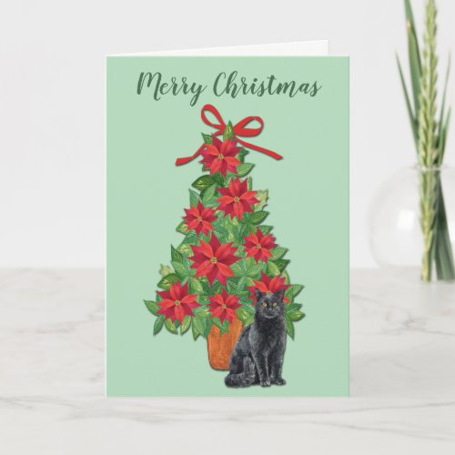 One Cool Cat Christmas Holiday Card