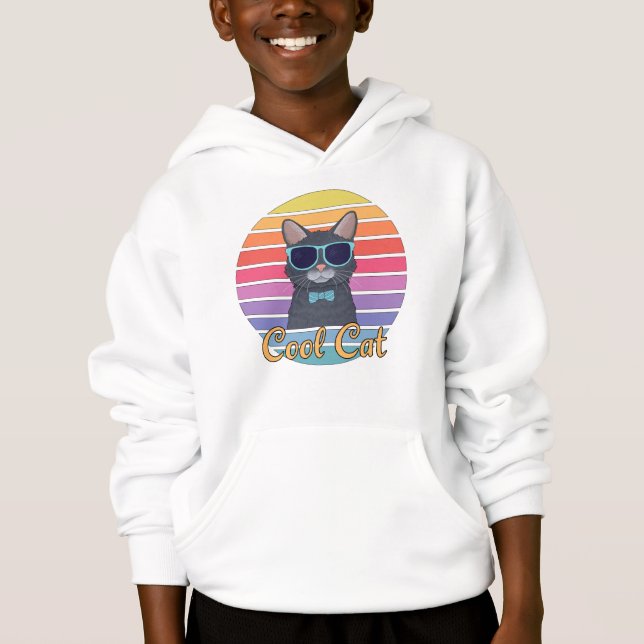 One Cool Cat Hoodie (Front)