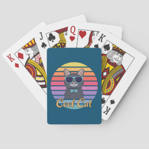 One Cool Cat Poker Cards