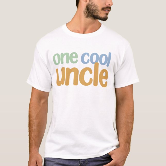 One Cool Uncle T-Shirt (Front)