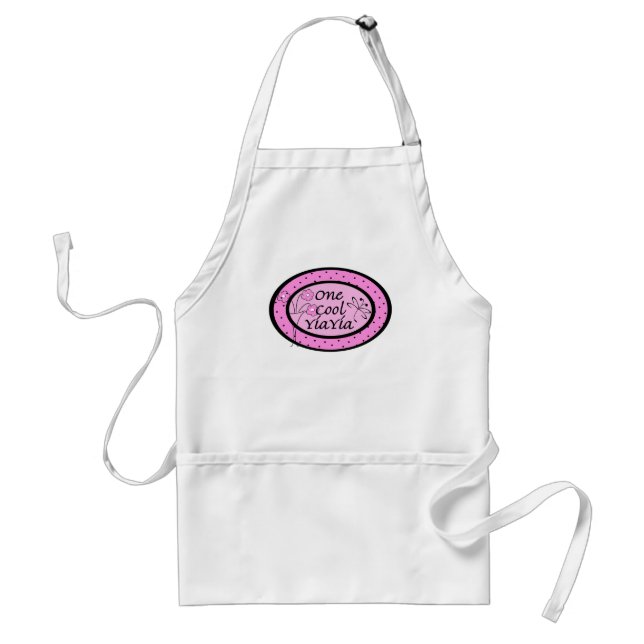 One Cool YiaYia Adult Apron (Front)