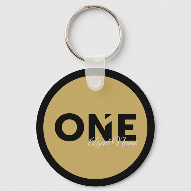 ONE Custom Keychain (Front)