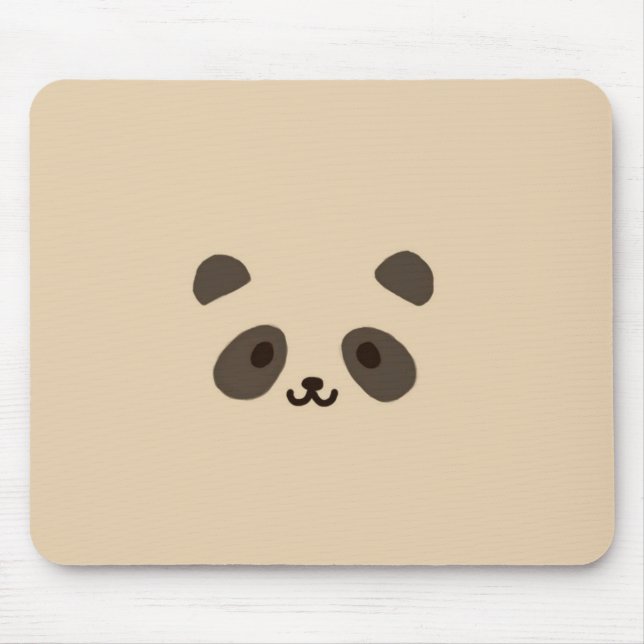 One Cute Panda Mouse Pad (Front)