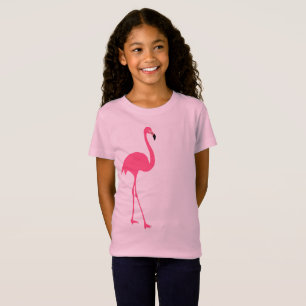 One cute pink flamingo isolated T-Shirt