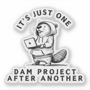 One Dam Project After Another Sticker