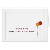 One day at a time (Front Horizontal)