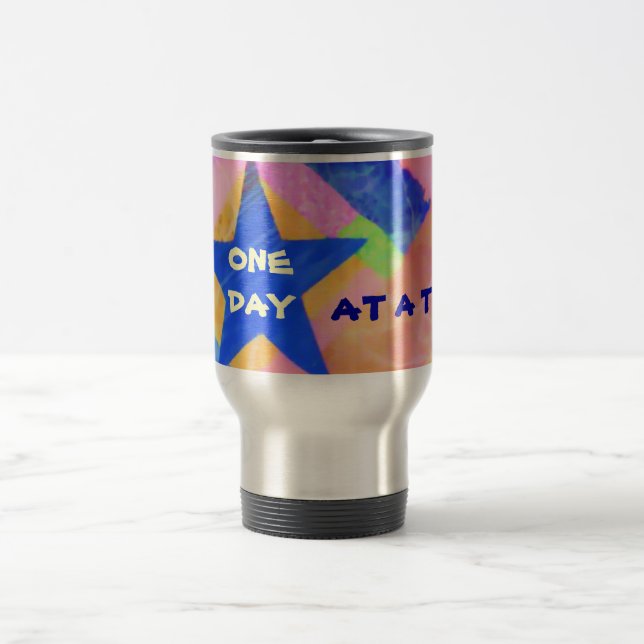 One Day at a Time "Blue Star" mug (Center)