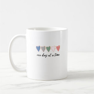 one day at a time coffee mug