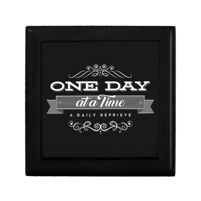 One Day at a Time for Recovery Gift Box (Front)