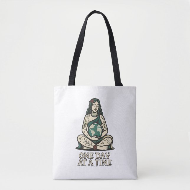 One Day At A Time (Gaia) -  Tote Bag (Front)