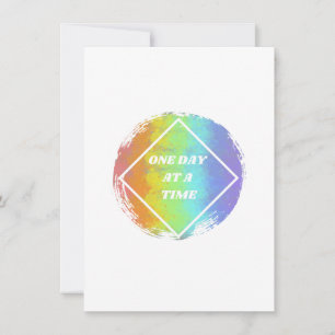 One Day at a Time Holiday Card