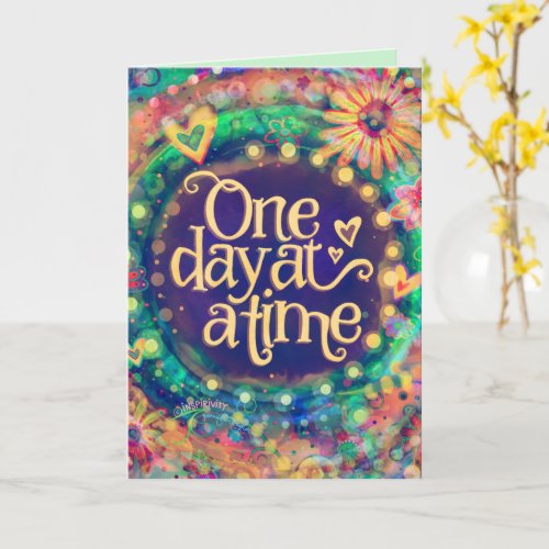 One Day at a Time Inspirivity Card