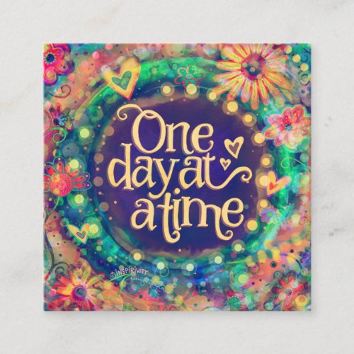 One Day at a Time Inspirivity kindness cards