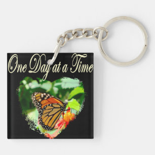 ONE DAY AT A TIME KEYCHAIN