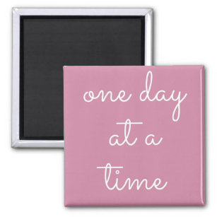 One Day At A Time ODAAT - Alcoholism Gifts Sponsor Magnet