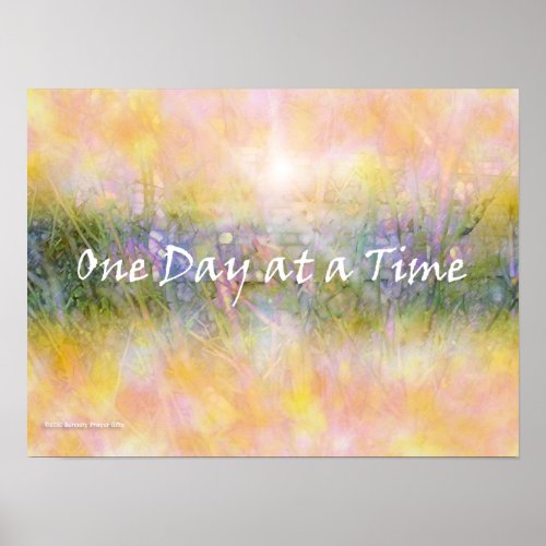 One Day at a Time ODAT Branches Poster Print