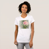 One Day at a Time Pink Rose T-Shirt (Front Full)