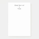 One Day At A Time Post-it Notes at Zazzle