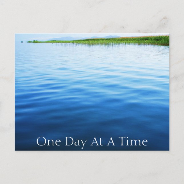 One Day At A Time Postcard (Front)