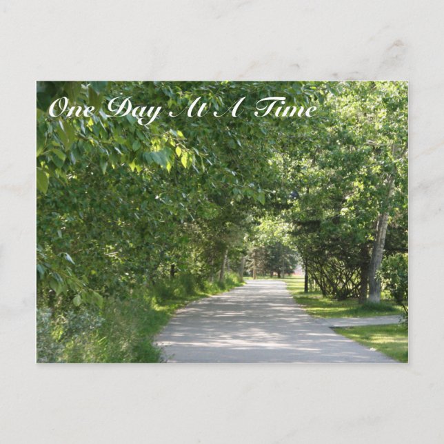 One Day At A Time postcard (Front)
