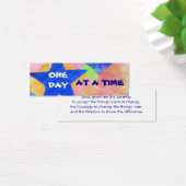 One Day at a Time profile card or bookmark (Desk)