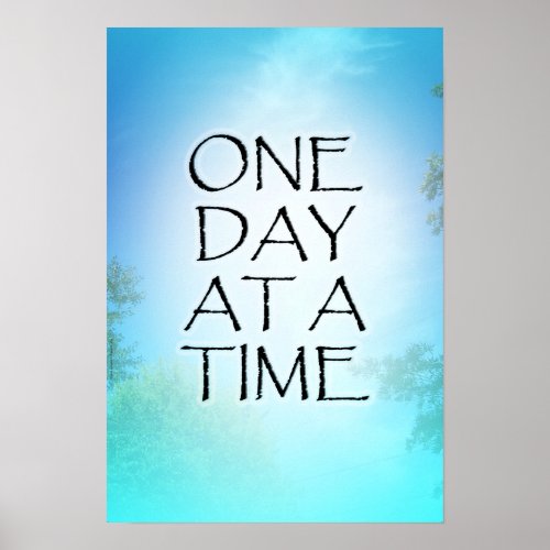 One Day at a Time September Sky Poster