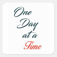 One Day at a time
