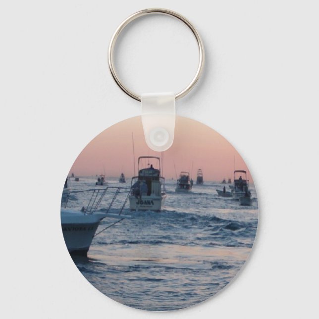 One day at a time sunrise keychain (Front)