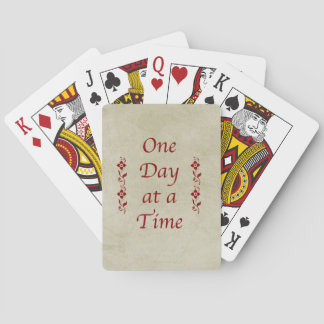 One Day at a Time/Vintage Style Poker Cards