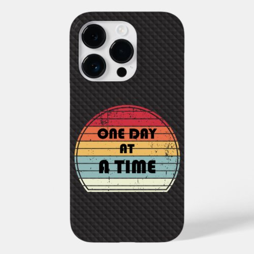 One day at time _ Motivation Case_Mate iPhone 14 Pro Case