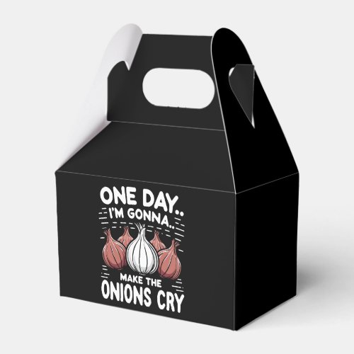 One Day Im Gonna Make the Onions Cry Favor Boxes