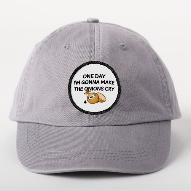 One Day I'm Gonna Make The Onions Cry Patch (On Headwear)